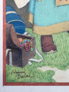 Edmund Dulac Wisdom is Better than Rubies The Book of Proverbs Original art for sale - 4705005