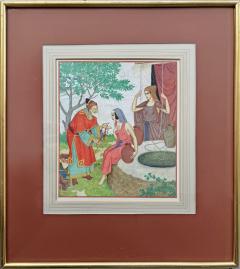 Edmund Dulac Wisdom is Better than Rubies The Book of Proverbs Original art for sale - 4705008