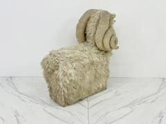 Edna Cataldo Bighorn Sheep Sculpture Bench by Edna Cataldo Manner of Fran ois Xavier Lalanne - 3497099