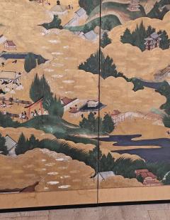 Edo Period Japanese Two Panel Screen before 1840 - 4328823