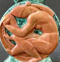Edouard Cazaux Female Nude Vase by Edouard Cazaux French 1889 1974  - 4155618