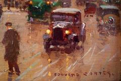 Edouard Leon Cortes Notre Dame View from The Quays - 4388736