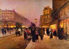 Edouard Leon Cortes Paris Evening - 4427294