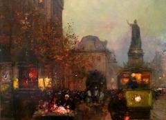 Edouard Leon Cortes Place de la R publique - 4387644