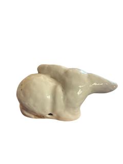 Edouard Marcel Sandoz 1930s porcelain night lamp showing a fennec attributed to Edouard Marcel Sandoz - 4288748