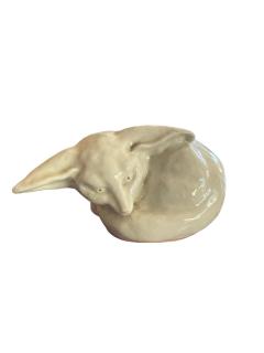 Edouard Marcel Sandoz 1930s porcelain night lamp showing a fennec attributed to Edouard Marcel Sandoz - 4289038