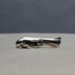 Edouard Marcel Sandoz Set of 12 Fine French Art Deco Silver Plated Gallia Knife Rests by Christofle - 4288663