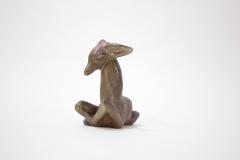 Edris Eckhardt Ceramic sculpture Deer 1960s USA - 718178