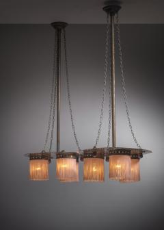 Eduard Cuypers Pair of Eduard Cuypers chandeliers - 3920561