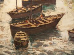 Eduard Richard Oil On Board Concarneau By Eduard Richard - 4330298