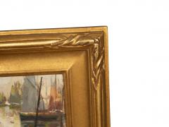 Eduard Richard Oil On Board Concarneau By Eduard Richard - 4330307
