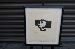 Eduardo Chillida Framed Abstract Etching by Eduardo Chillida 26 50 - 701415