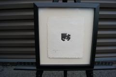 Eduardo Chillida Small Framed Abstract Print by Eduardo Chillida 21 50 - 718135