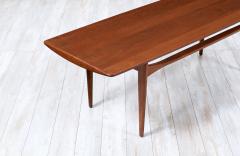 Edvard Kindt Larsen Tove Edvard Kindt Larsen Teak Coffee Table for France Son - 3348543