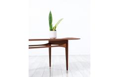 Edvard Kindt Larsen Tove Edvard Kindt Larsen Teak Coffee Table for France Son - 3348546