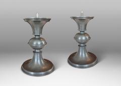 Edvin Ollers Pair of Candle Holders by Edvin Ollers for Schreuder Olsson - 4481300