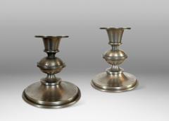 Edvin Ollers Pair of Candle Holders by Edvin Ollers for Schreuder Olsson - 4637856