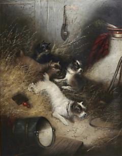Edward Armfield Large Oil on Canvas by Edward Armfield - 2371596