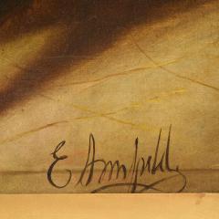 Edward Armfield Large antique late 19th century hunting scene by Edward Armfield - 4448598