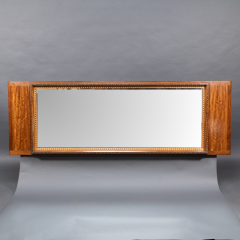 Edward Barnsley Edward Barnsley An Exceptional Arts Crafts Handmade Walnut Landscape Mirror - 4182886