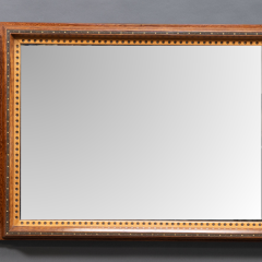Edward Barnsley Edward Barnsley An Exceptional Arts Crafts Handmade Walnut Landscape Mirror - 4182888