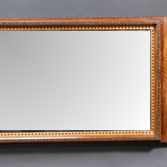 Edward Barnsley Edward Barnsley An Exceptional Arts Crafts Handmade Walnut Landscape Mirror - 4182890