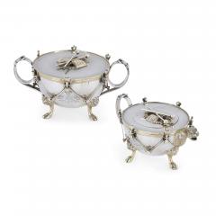 Edward Charles Brown Rare Victorian silver tea and coffee set by Edward C Brown - 3188175