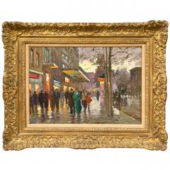 Edward Cortes a Paris Street Scene - 2915410