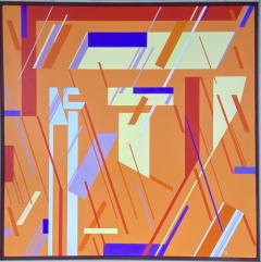 Edward Darrell Crisp Abstract in Orange  - 3714049