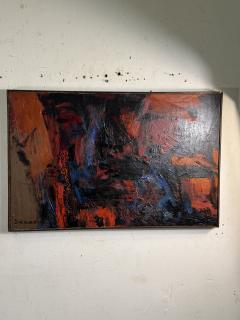 Edward Dugmore LARGE SCALE ABSTRACT COLORFUL PAINTING BY EDWARD DUGMORE - 4278862