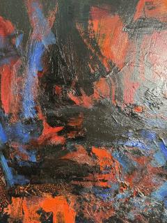 Edward Dugmore LARGE SCALE ABSTRACT COLORFUL PAINTING BY EDWARD DUGMORE - 4278868