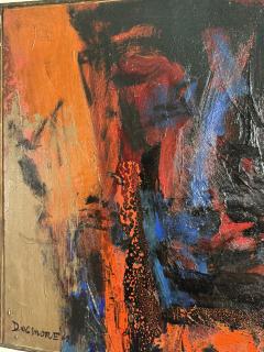 Edward Dugmore LARGE SCALE ABSTRACT COLORFUL PAINTING BY EDWARD DUGMORE - 4278877