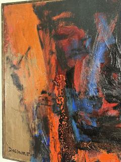Edward Dugmore LARGE SCALE ABSTRACT COLORFUL PAINTING BY EDWARD DUGMORE - 4278878