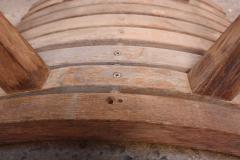 Edward Durell Stone Oak Bench by Edward Durell Stone for Fulbright Furniture - 380405