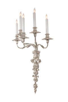 Edward F Caldwell Co Edward F Caldwell Co Silvered Bronze Neoclassical Revival Sconces USA 1900s - 699019