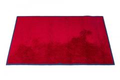 Edward Fields Edward Fields American Mid Century Rectangular Red Medallion Design Area Rug - 4216349