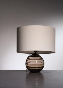 Edward Hald Edward Hald for Orrefors glass table lamp Sweden - 2392117