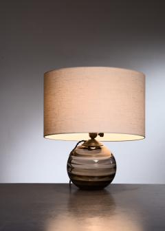 Edward Hald Edward Hald for Orrefors glass table lamp Sweden - 2392118