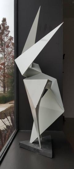 Edward Hart Vintage Abstract Origami Sculpture by Artist Edward D Hart - 501675