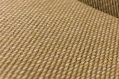 Edward J Wormley for Dunbar American Mid Century Beige Upholstered Fluted Leg Lo - 4631608