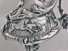 Edward John Barnard Outstanding Silver Equine Related Wine Ewer Jug Barnard London 1864 - 272431