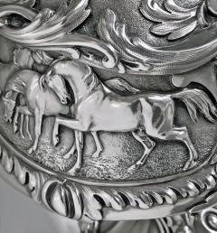 Edward John Barnard Outstanding Silver Equine Related Wine Ewer Jug Barnard London 1864 - 272434