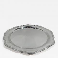 Edward Viner Pretty Old Fashioned English Sterling Silver Serving Tray - 3753359