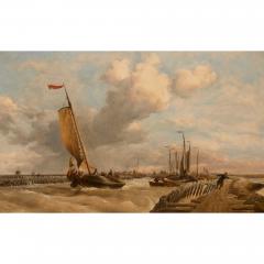 Edward William Cooke Large Victorian coastal marine painting by Edward William Cooke R A  - 3075829