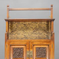Edward William Godwin E W Godwin An Anglo Japanese Walnut Wall Cabinet - 4182943