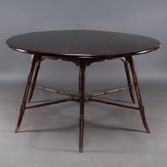 Edward William Godwin E W Godwin an Anglo Japanese Aesthetic Movement walnut centre or dining table - 4182922
