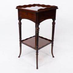 Edward William Godwin E W Godwin attr for Collinson Lock An Aesthetic Movement mahogany side table - 4191664