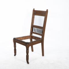 Edward William Godwin E W Godwin attributed A Pair of Oak Dining Chairs Ready Upholstery - 4193049