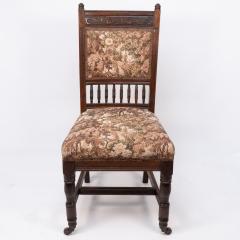 Edward William Godwin E W Godwin attributed A Set of Four Aesthetic Movement Oak Dining Chairs - 4193055