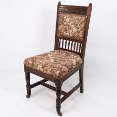Edward William Godwin E W Godwin attributed A Set of Four Aesthetic Movement Oak Dining Chairs - 4193056